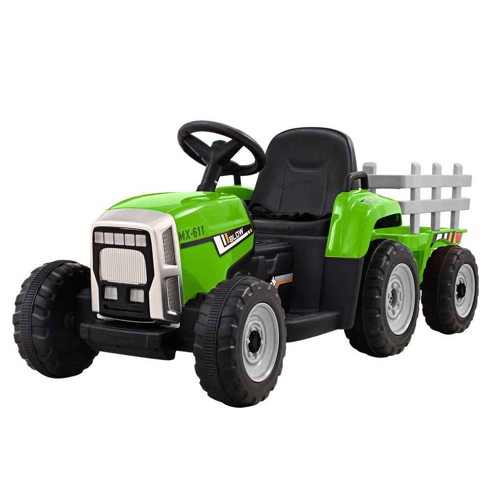 Rigo Ride On Car Tractor Toy Kids Outdoor Electric Cars 12V Battery