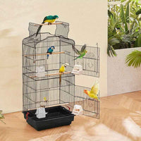 Thumbnail for VEVOR 99.06cm Hanging Metal Bird Flight Cage for Parakeets, Cockatiels & Small Parrots