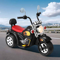 Thumbnail for Harley-Davidson-inspired Electric Motorcycle Black Youngsters' Electric Motorcycle Ride-On Toy | 6V Battery Powered