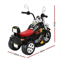 Thumbnail for Harley-Davidson-inspired Electric Motorcycle Black Youngsters' Electric Motorcycle Ride-On Toy | 6V Battery Powered