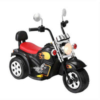 Thumbnail for Harley-Davidson-inspired Electric Motorcycle Black Youngsters' Electric Motorcycle Ride-On Toy | 6V Battery Powered