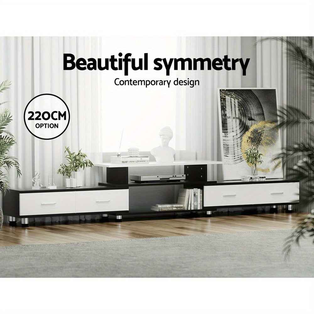 Artiss Extendable TV Cabinet Entertainment Unit - 160cm to 220cm,