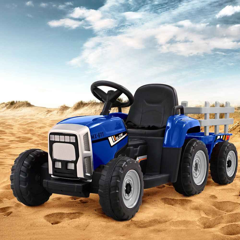 Rigo Ride On Car Tractor Toy Kids Outdoor Electric Cars 12V Battery