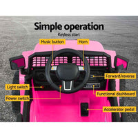 Thumbnail for Rigo Kids Ride On Car Electric 12V Car Toys Battery Remote Control Toys