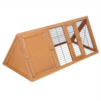 Thumbnail for i.Pet Rabbit Hutch Chicken Coop Run Wooden Cage Guinea Pig House Outdoor cage