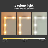 Thumbnail for Dressing Table with Stool Illuminated vanity table with 12 LED bulbs