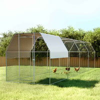 Thumbnail for i.Pet Chicken Coop Cage Run Rabbit Hutch Large Walk In Hen House Cover 8mx2mx2m