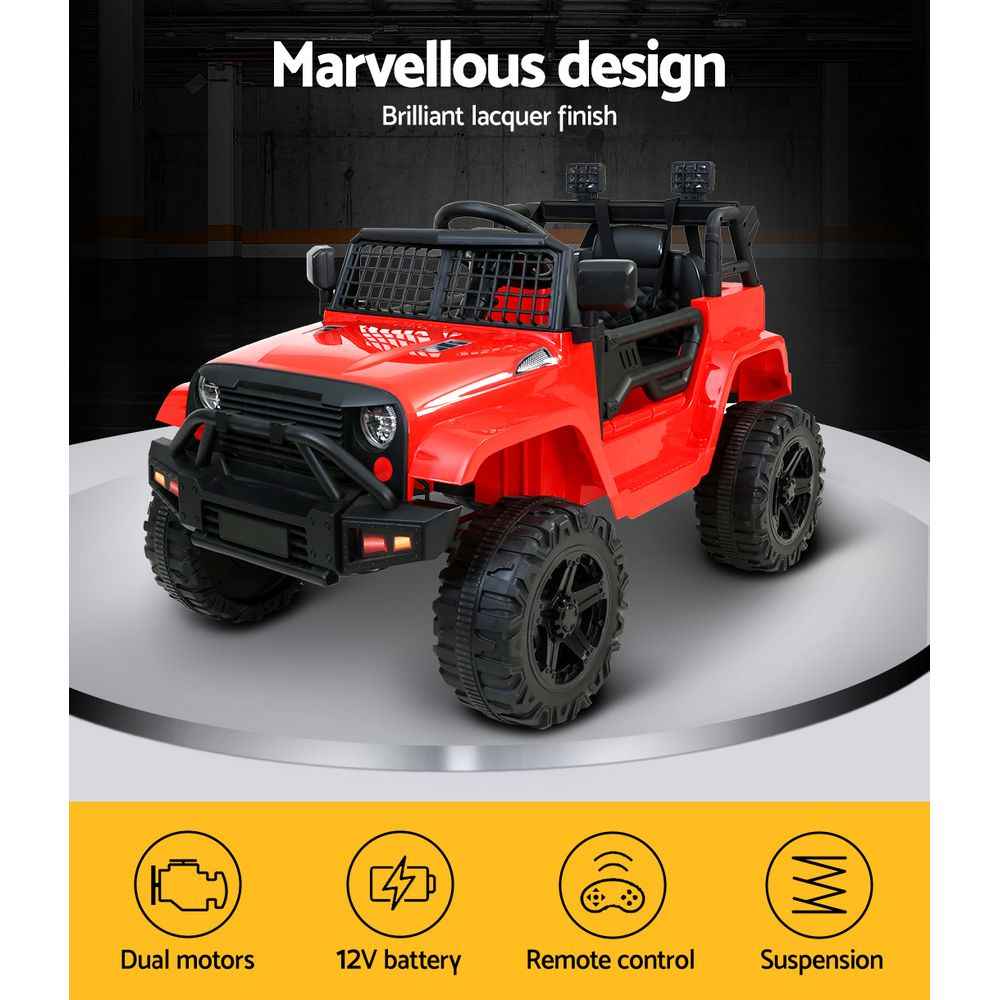 Rigo Kids Ride On Car Electric 12V Car Toys Battery Remote Control Toys