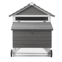 Thumbnail for Extra Large Wooden Chicken Coop & Rabbit Hutch with Wheels