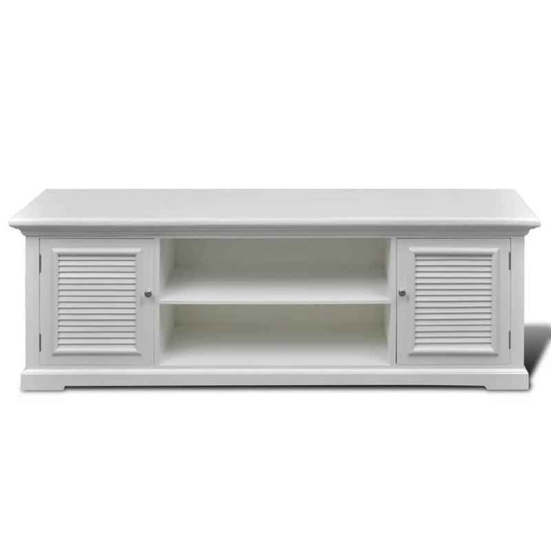 TV Cabinet White Wood