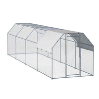 Thumbnail for i.Pet Chicken Coop Cage Run Rabbit Hutch Large Walk In Hen House Cover 8mx2mx2m
