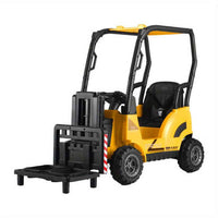 Thumbnail for Kids Electric Ride On Car Forklift Loader Toys Cars Horn Remote 12V Yellow