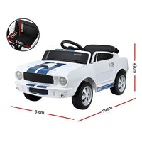 Officially Licensed Shelby Ford GT350 Kids Ride On Car with Remote Control Deals R Us