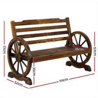Thumbnail for Garden Wagon Bench Classic Outdoor Comfort for Two