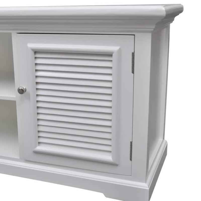 TV Cabinet White Wood