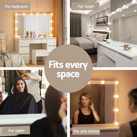 Thumbnail for Dressing Table with Stool Illuminated vanity table with 12 LED bulbs