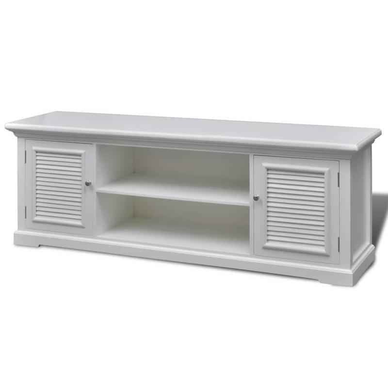 TV Cabinet White Wood